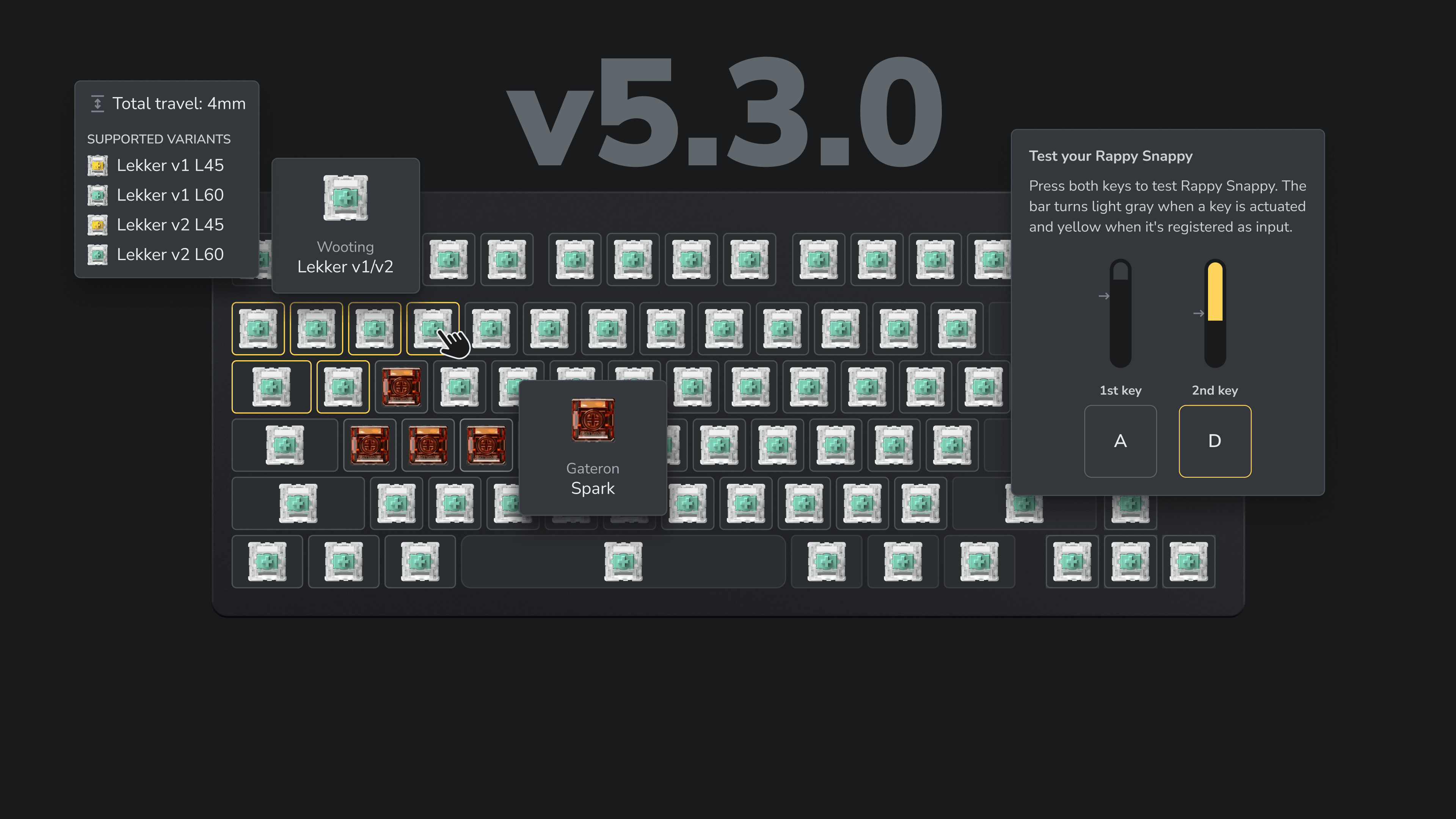 Wootility v5.3.0 switch selector