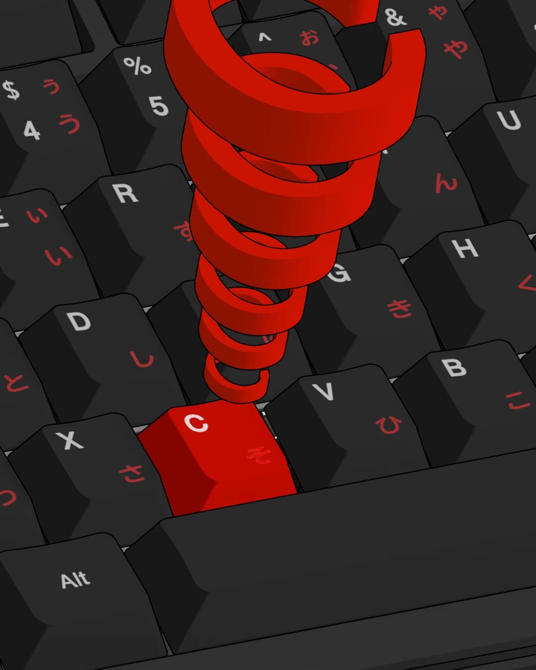 Toggle Key Graphic