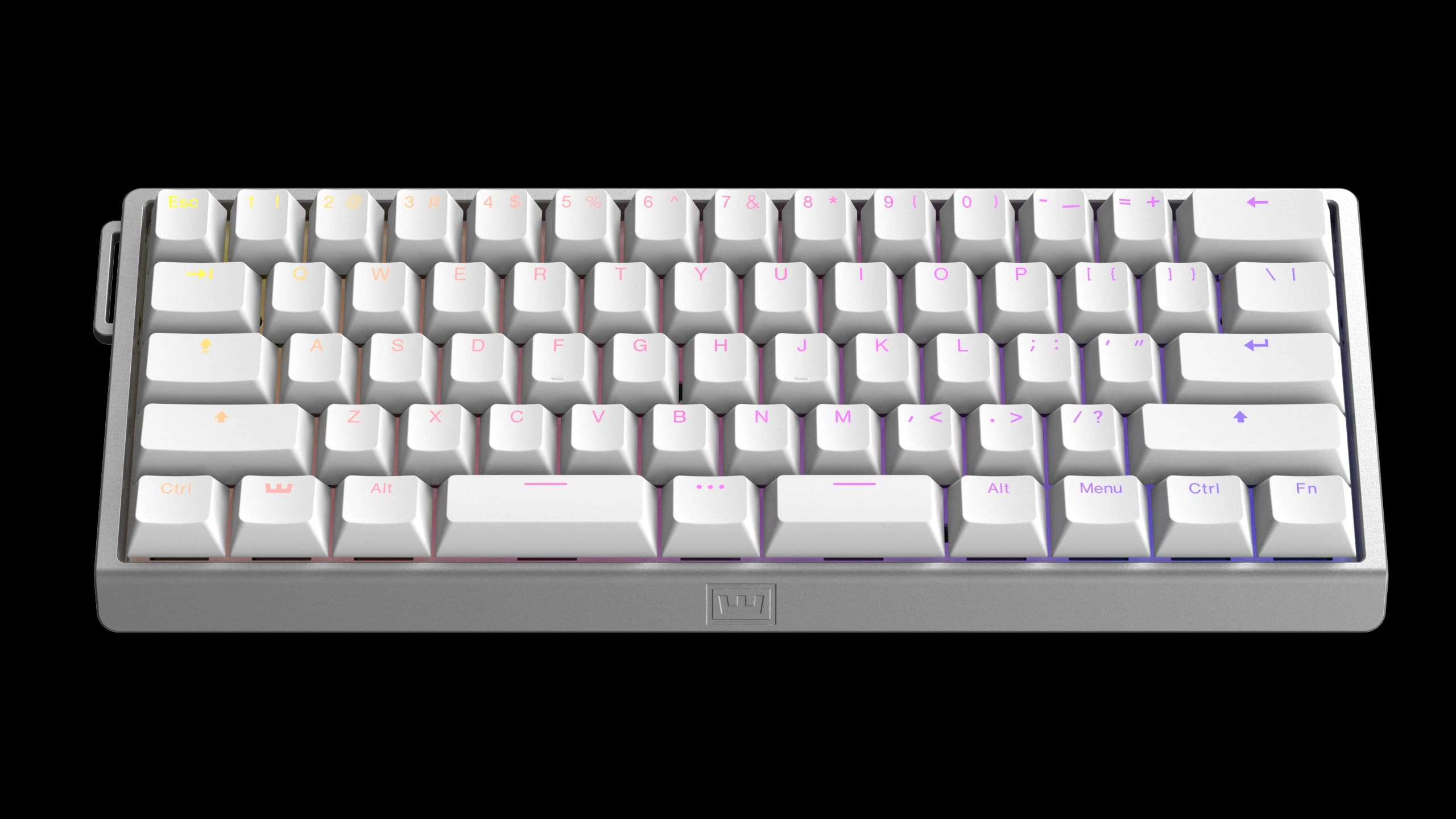 キーボード Wooting 60HE v2 Silver Aluminium Wooting 60HE v2 - A classic, reinvented | Wooting