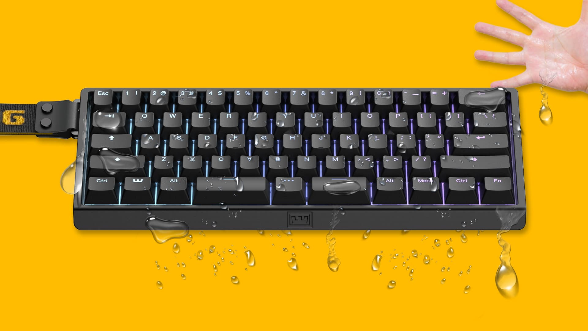 Wooting 60HE v2 Case Coating challenge