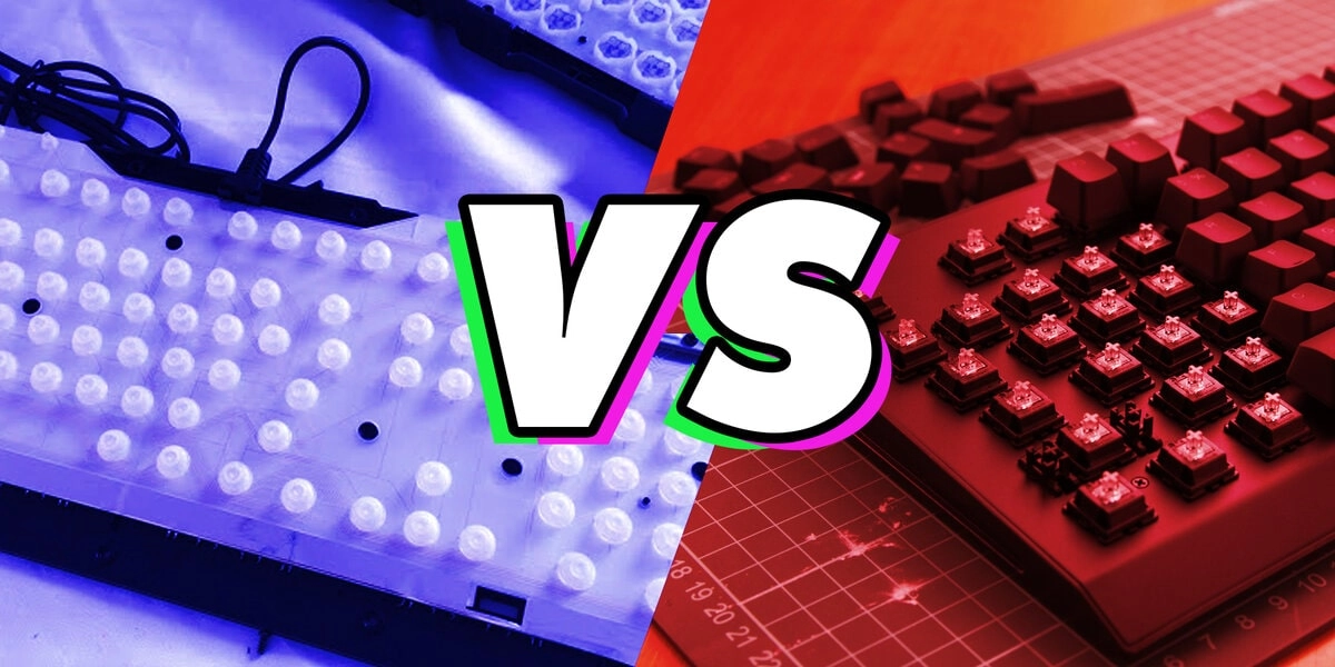 Mechanical vs membrane keyboards showdown thumbnail