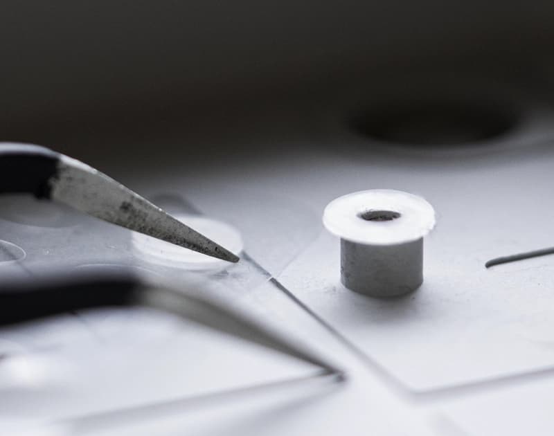 Wooting 60HE+ Module o-rings exploded view