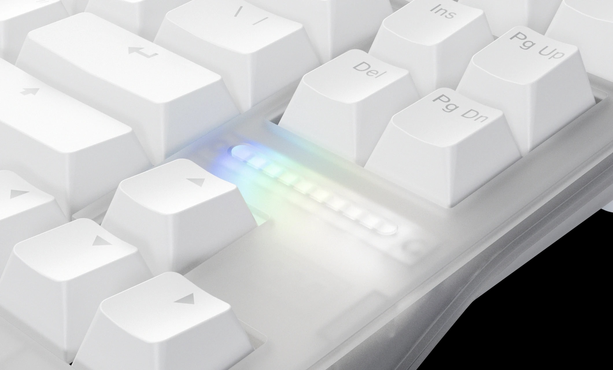 The 80HE+ LED indicator bar