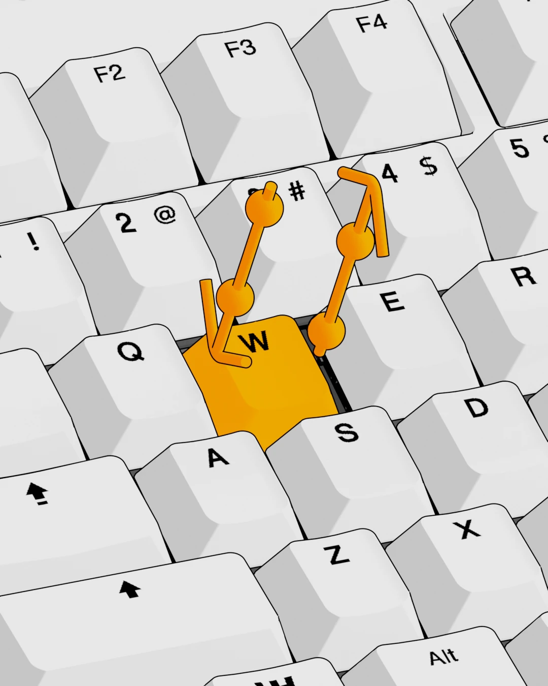 Dynamic Keystroke illustration
